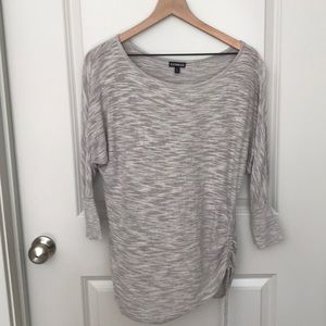 Express - A Symmetrical Pull String Sweater